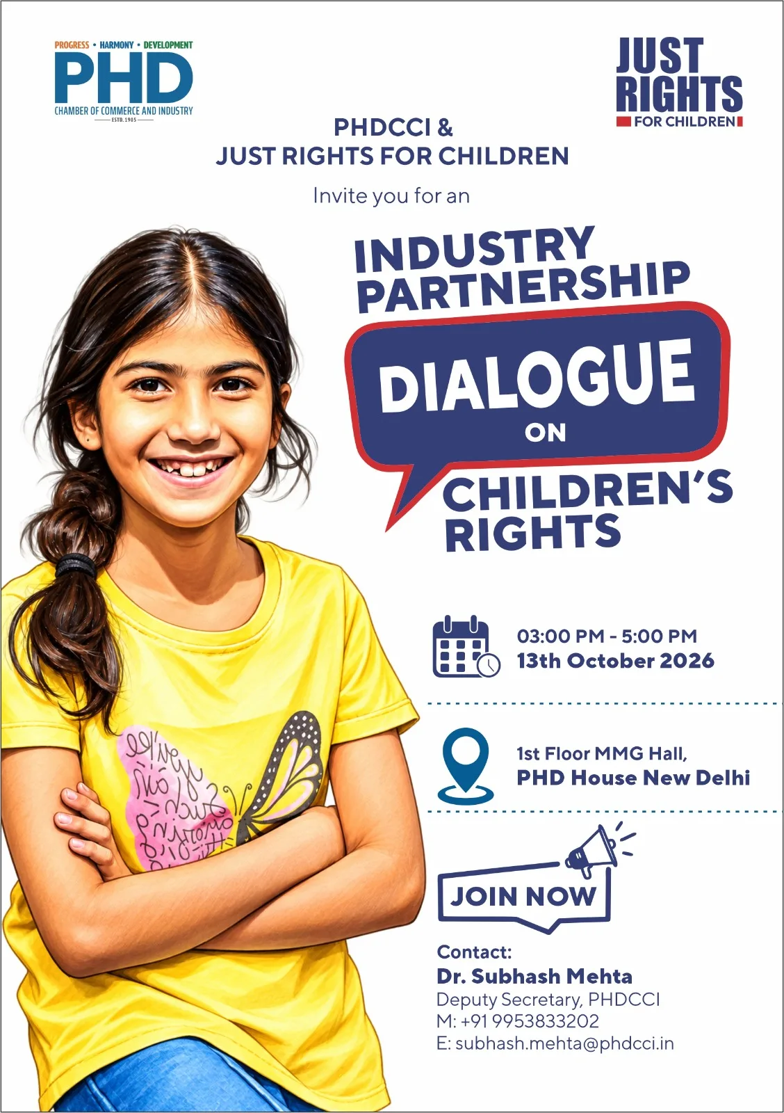 PHDCCI – JRC Industry Partnership Dialogue on Children’s Rights